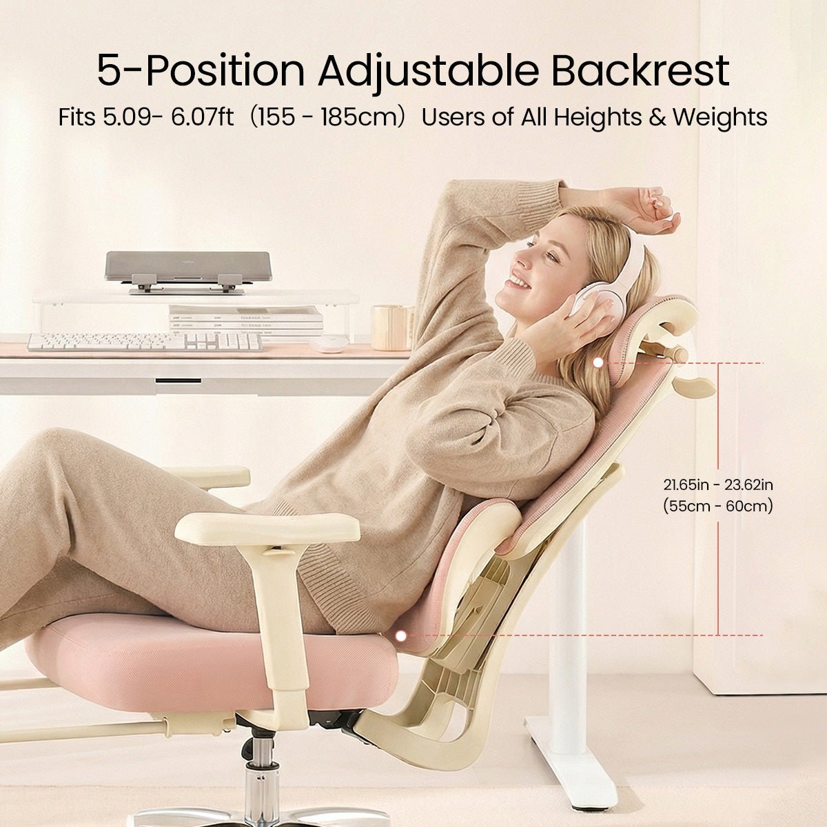 COLAMY AERIS Modern Comfort Design Ergonomic Office Chair - COLAMY