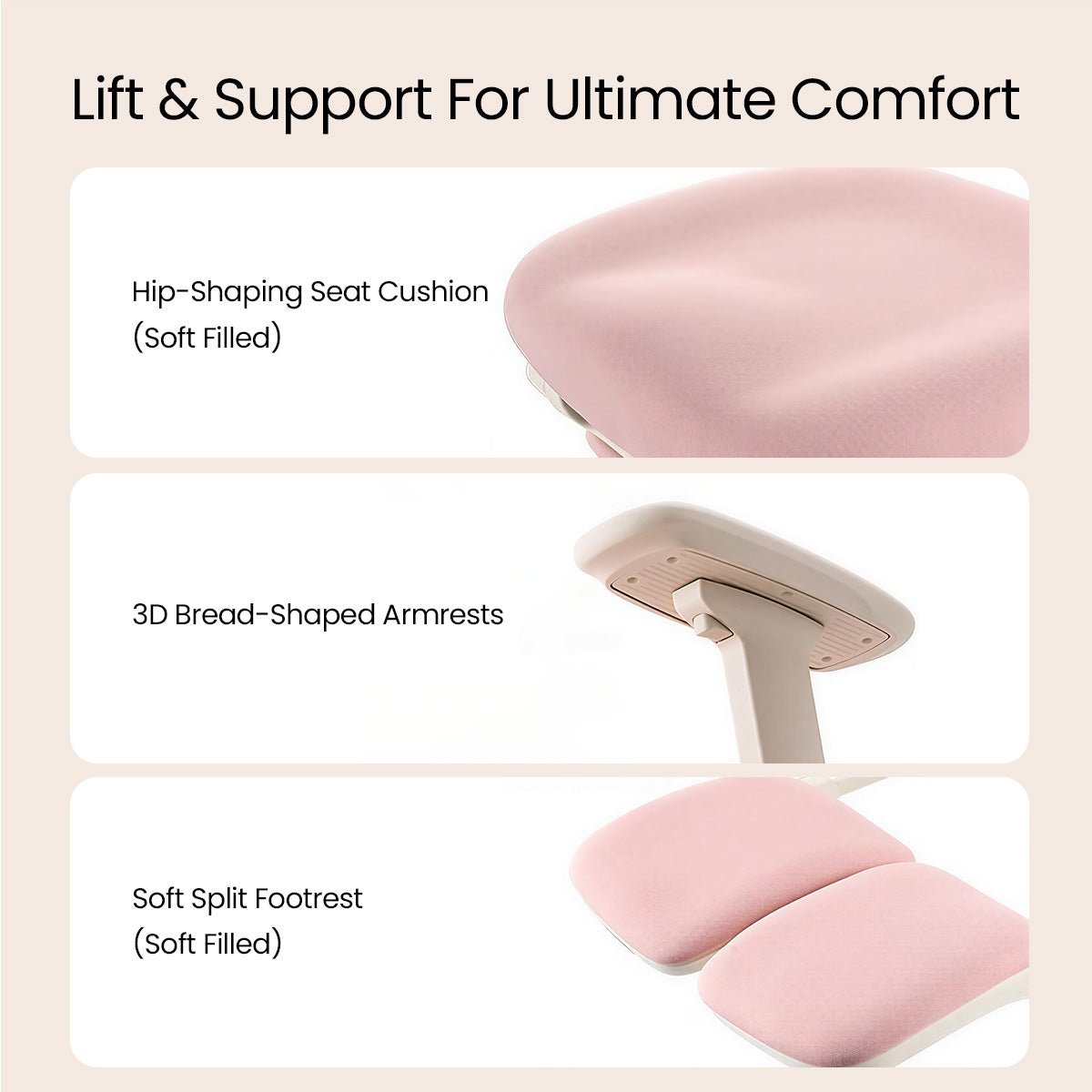 COLAMY AERIS Modern Comfort Design Ergonomic Office Chair - COLAMY