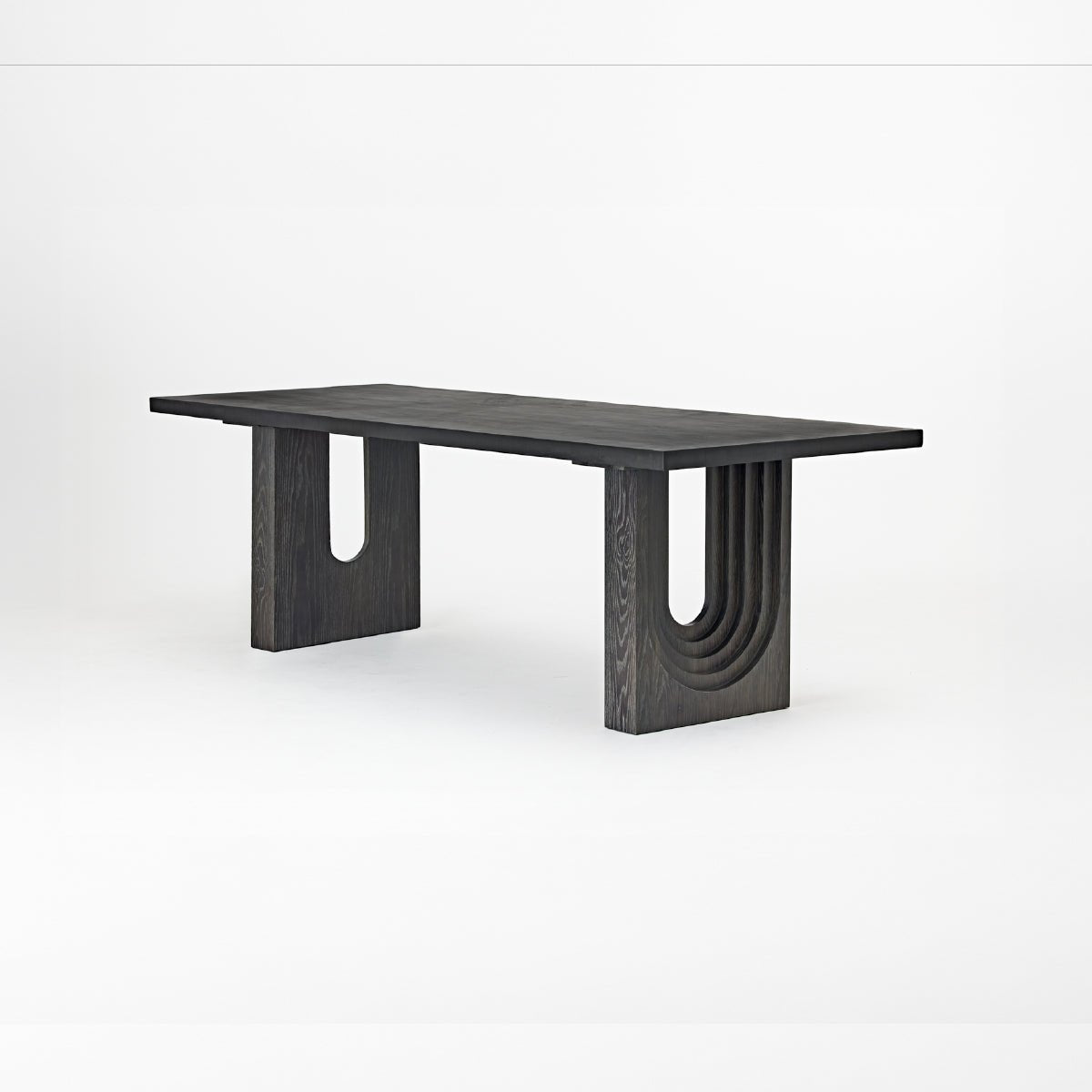 COLAMY ARCUS Modern Sculptural Dining Table - 1