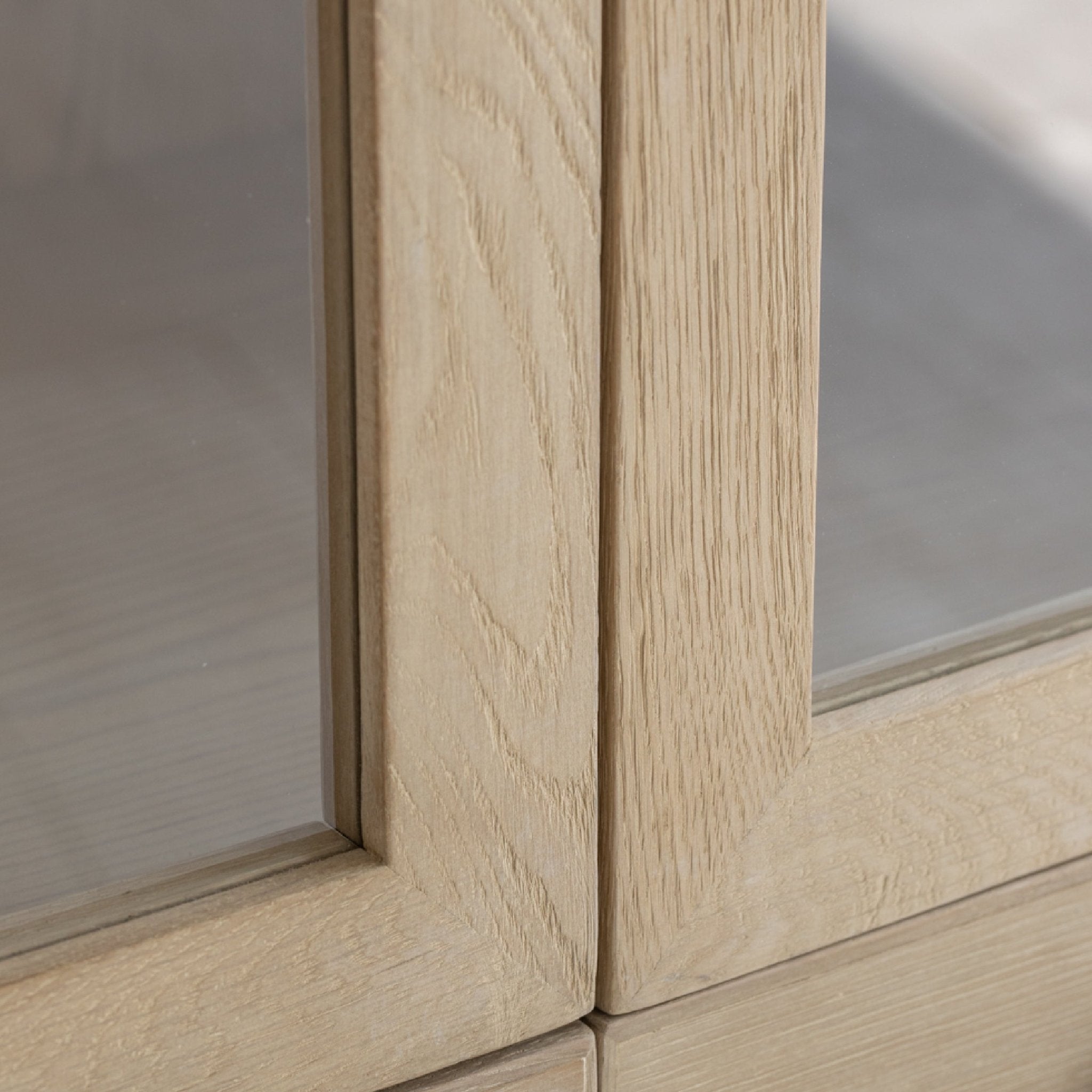 COLAMY AUREN Solid Wood Storage Cabinet - COLAMY