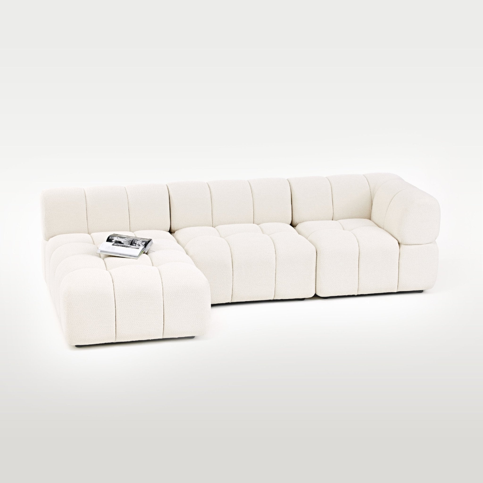 COLAMY BLOCK Cloud Sectional Sofa - COLAMY