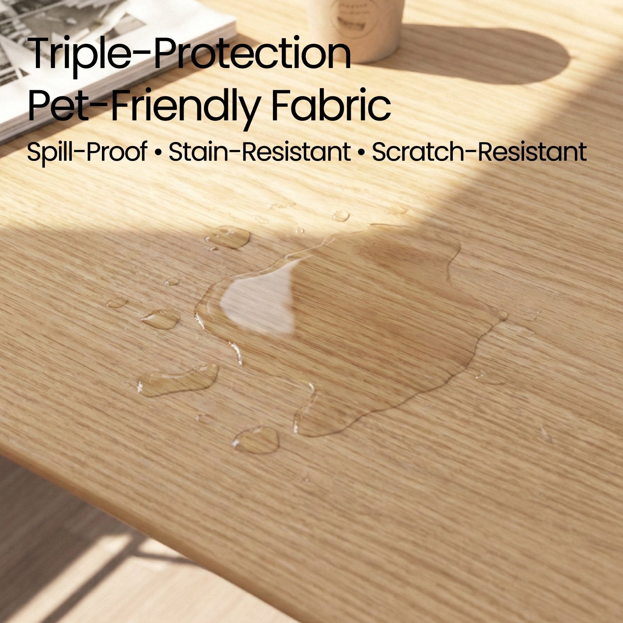 COLAMY ELARA Modern Dining Table - COLAMY