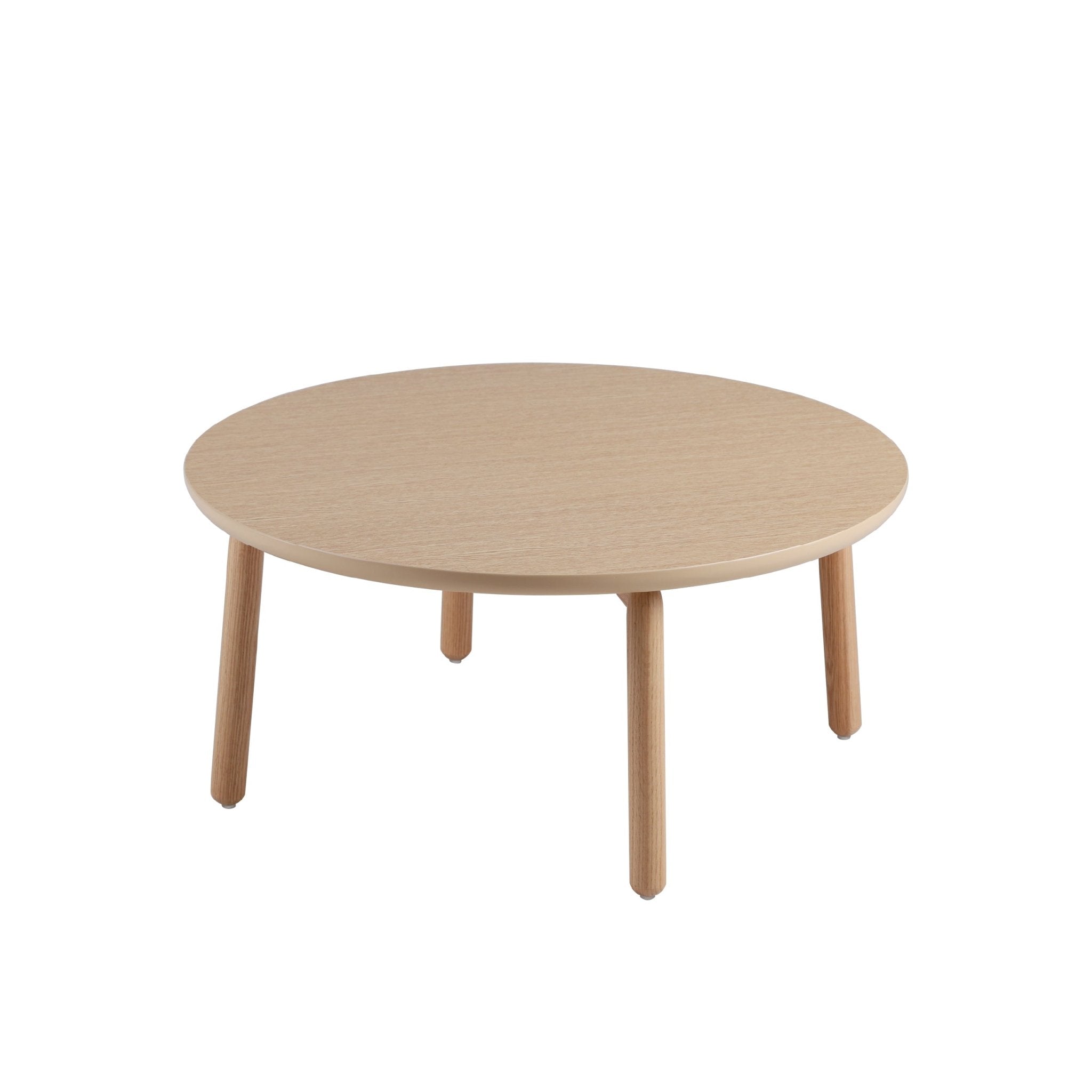 COLAMY LUMOR Round Coffee Table - COLAMY