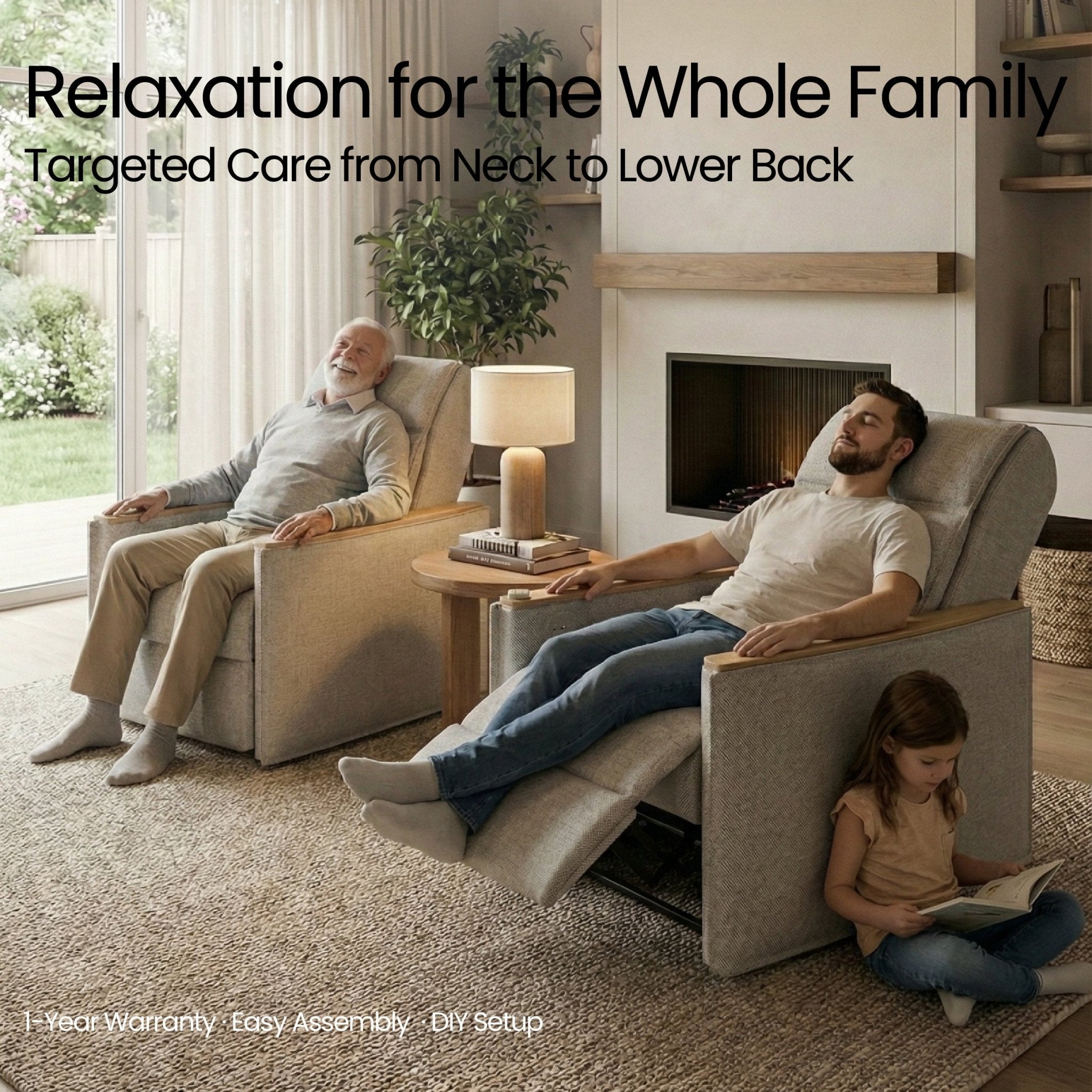 COLAMY LUMORA Electric Massage Sofa - COLAMY