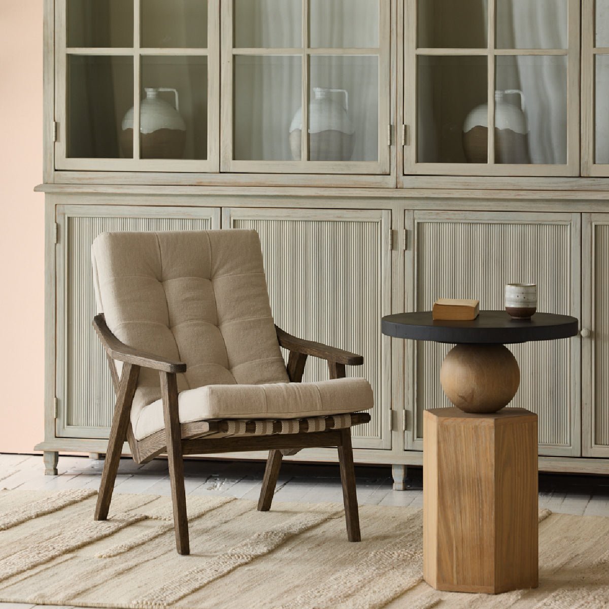 COLAMY LUNAR Scandi Cozy Recliner  Accent Chair - 2