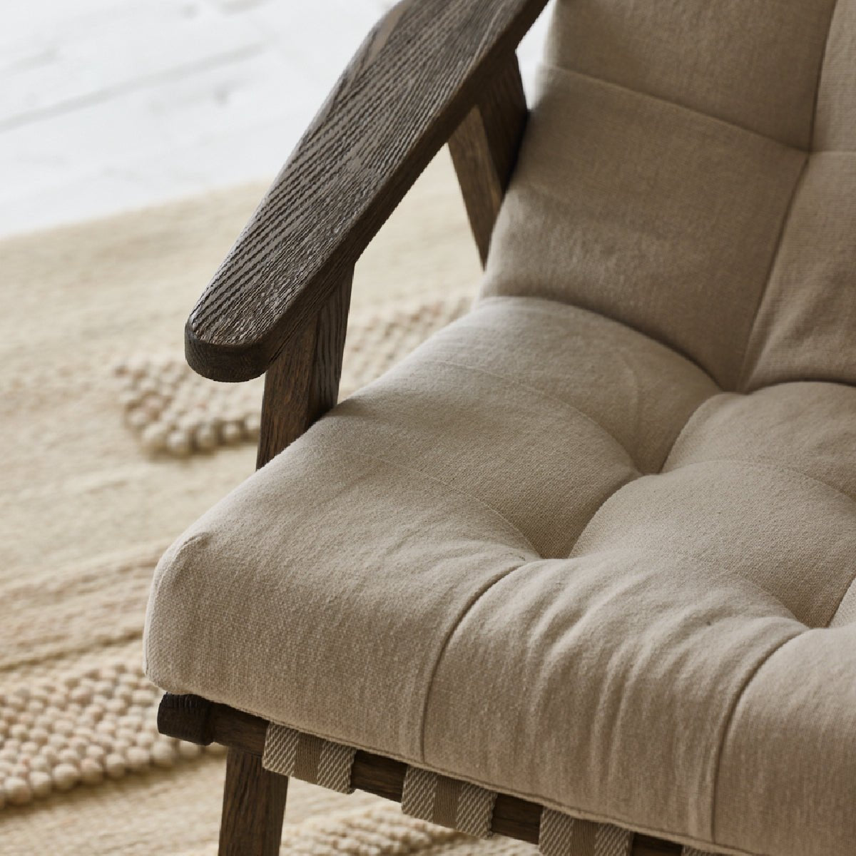 COLAMY LUNAR Scandi Cozy Recliner  Accent Chair - 3