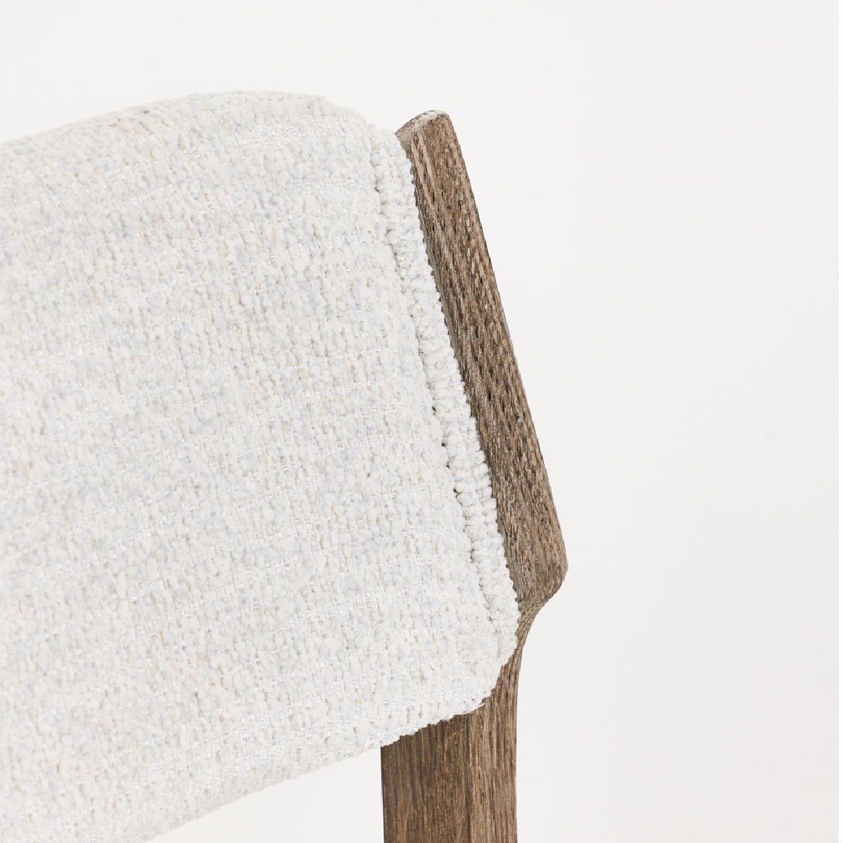 COLAMY Nordoak Modern Minimalist Dining Chair - 3