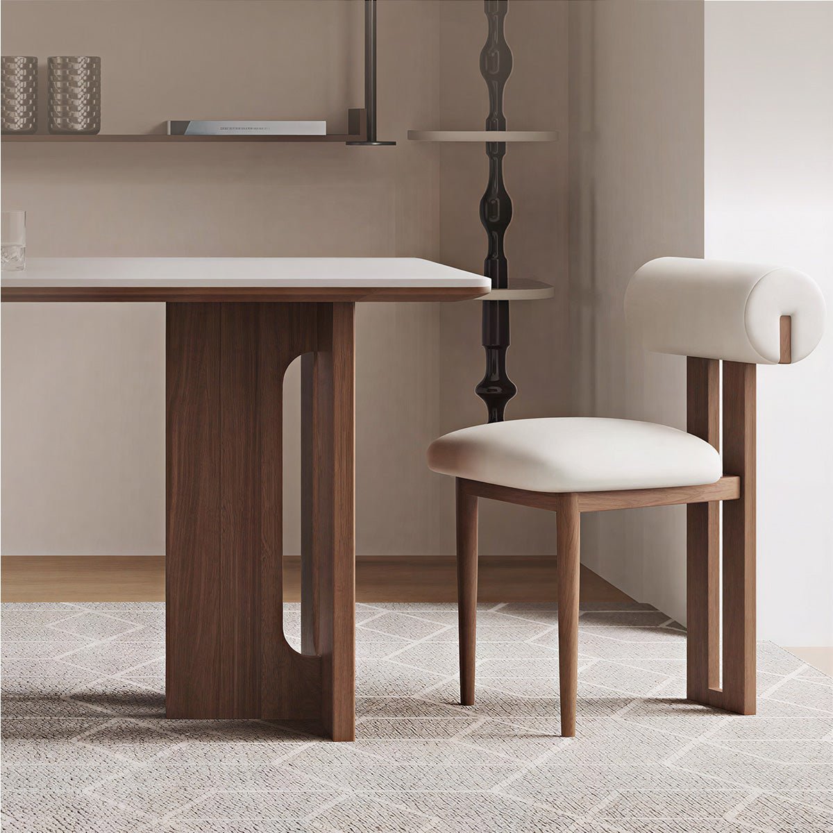 COLAMY NOVA Scandinavian Style Dining Chair - COLAMY