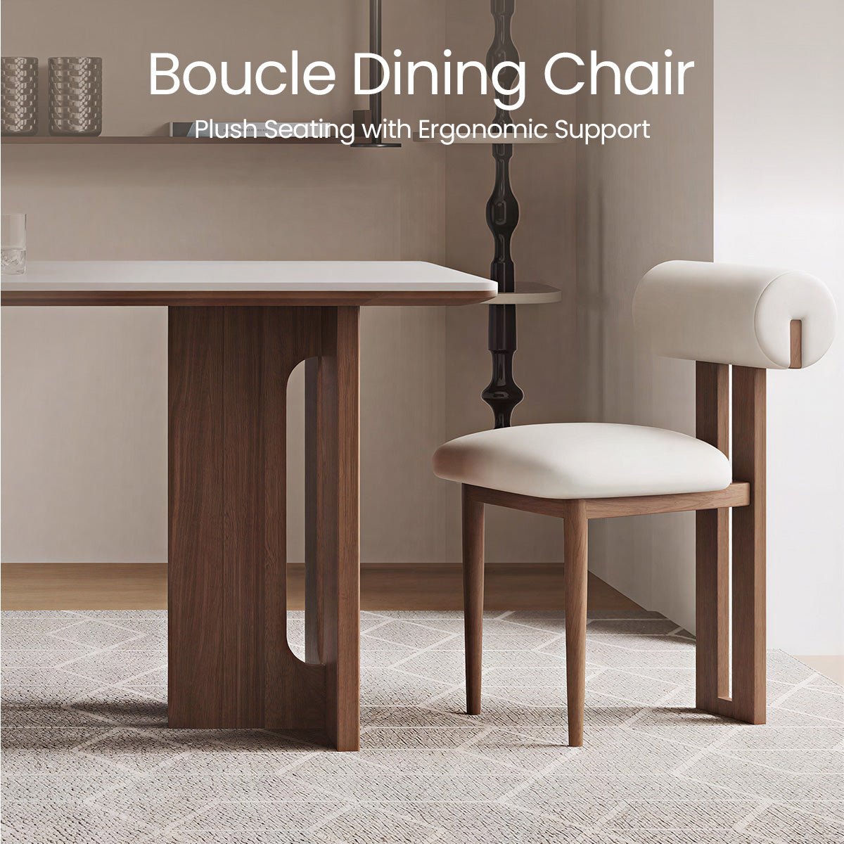 COLAMY NOVA Scandinavian Style Dining Chair - COLAMY