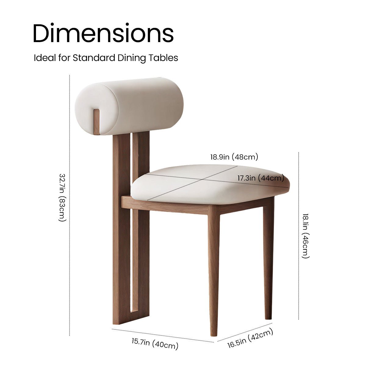 COLAMY NOVA Scandinavian Style Dining Chair - COLAMY
