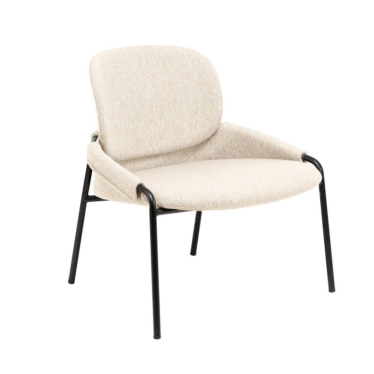 COLAMY NUVRA Modern Minimalist Style Lounge Chair - COLAMY