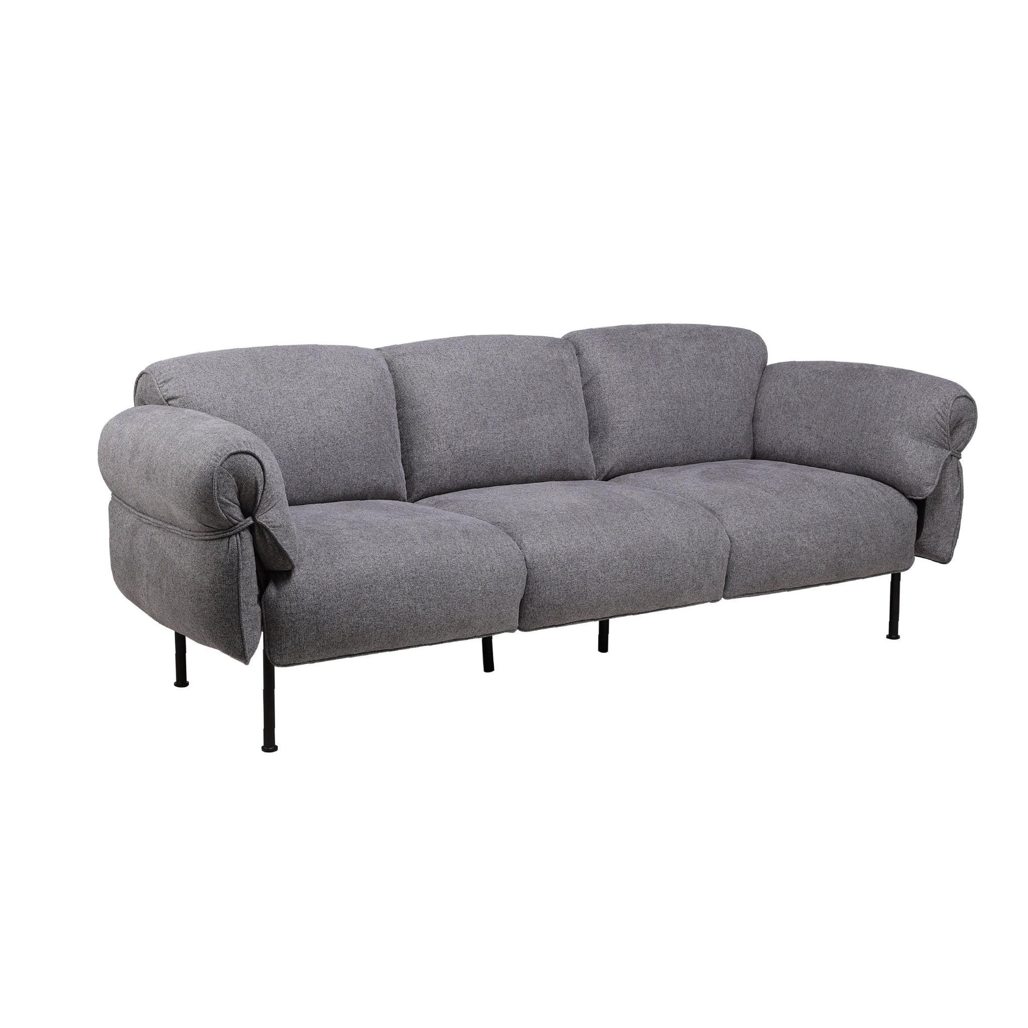 COLAMY PLUME CLOUD Modern Feather Upholstered Sofa - COLAMY