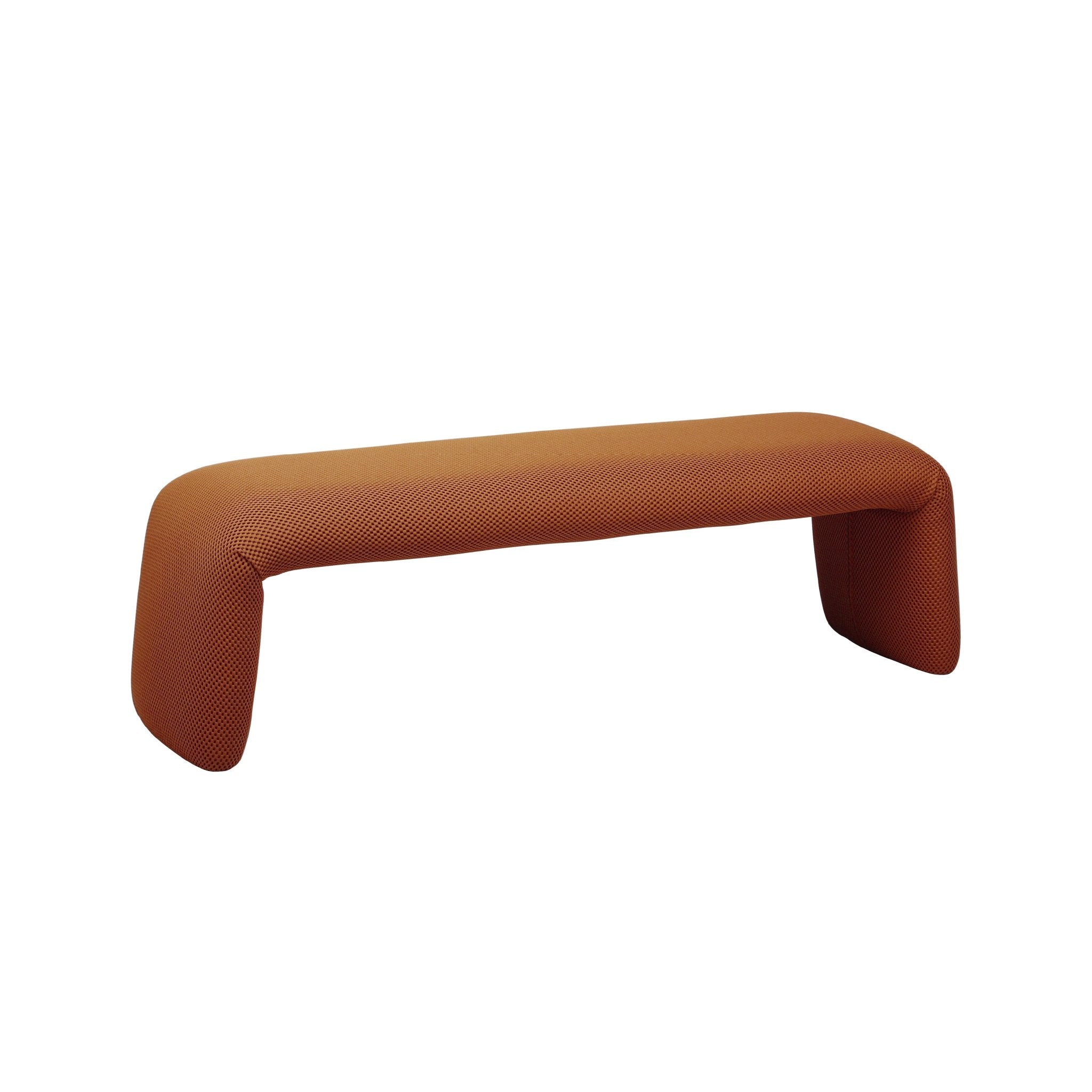 COLAMY SculptBench Modern Minimalist Accent Bench - COLAMY