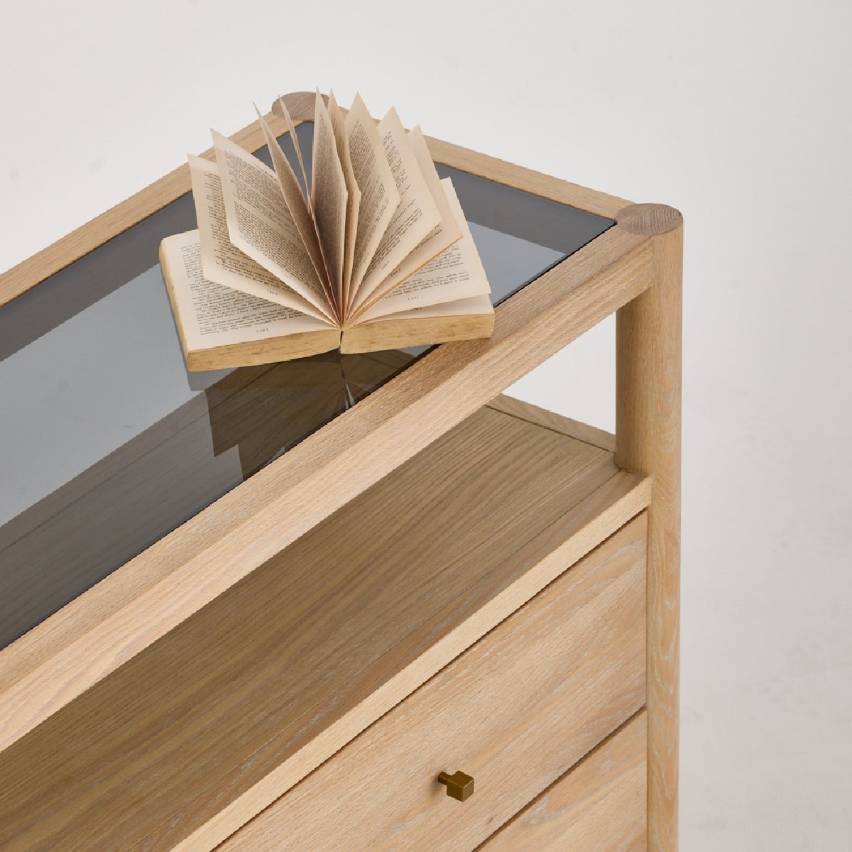 COLAMY SOLIS Scandi Minimalist Bedroom Chest - 4