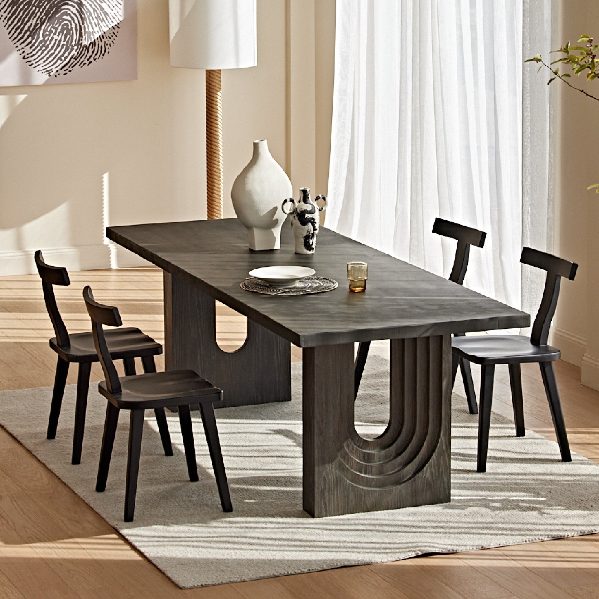 COLAMY TALEN Modern Minimalist Dining Chair - COLAMY