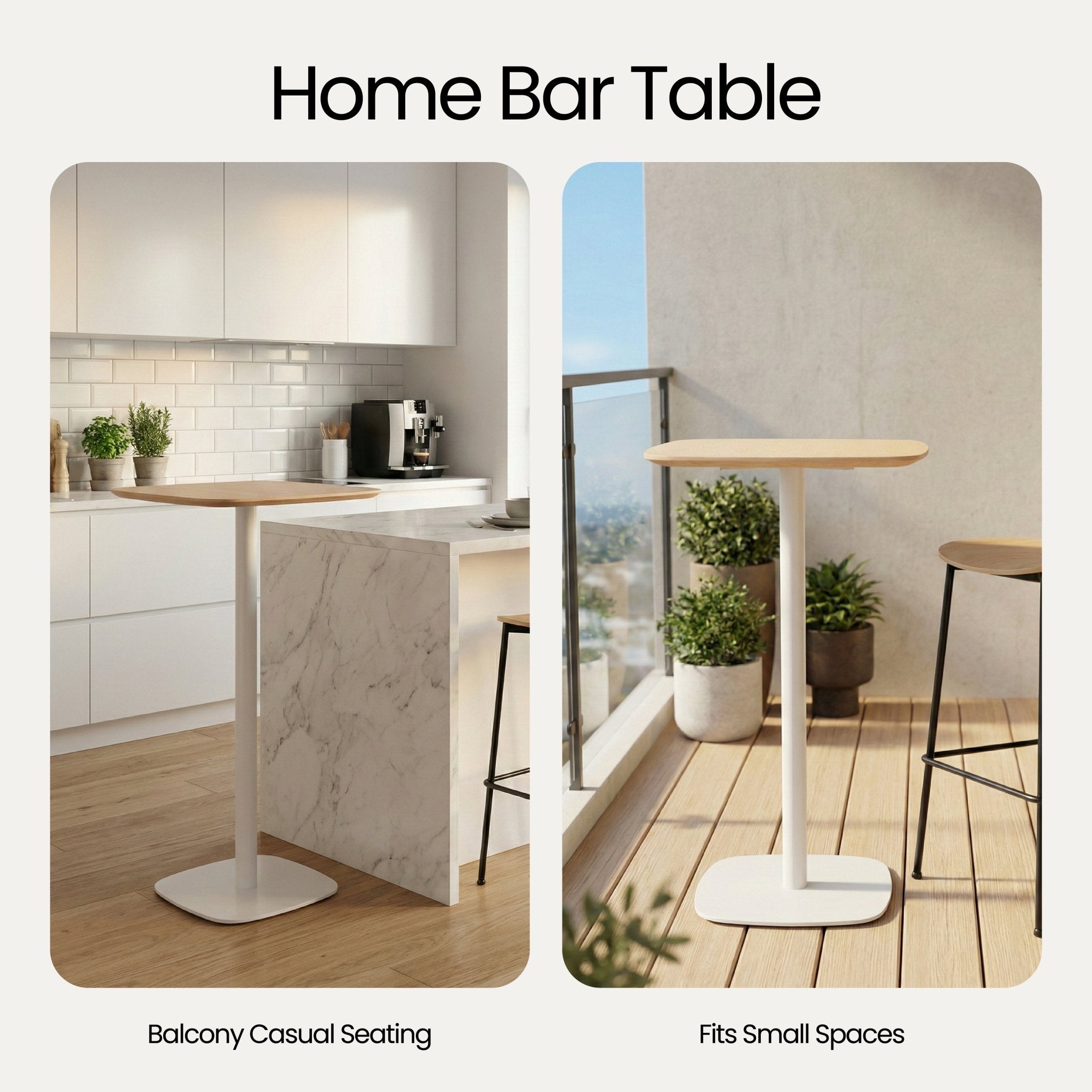 COLAMY VAREX Industrial High Bar Table - COLAMY