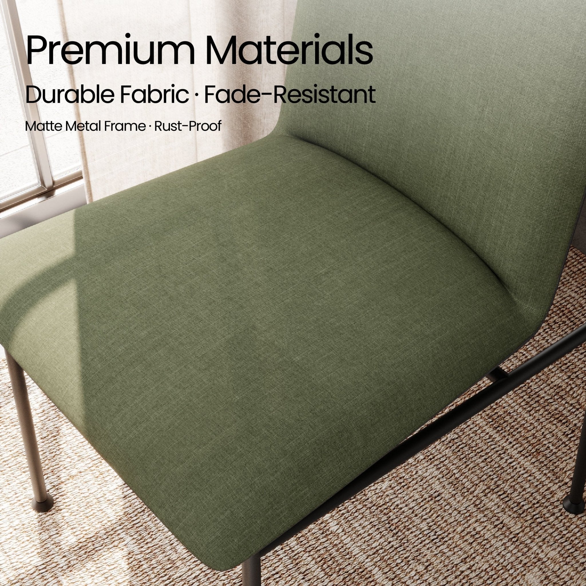 COLAMY VERDA Modern Bar Stools - COLAMY